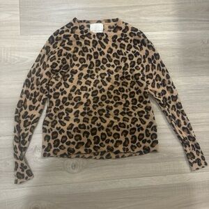Leopard Print Sweater